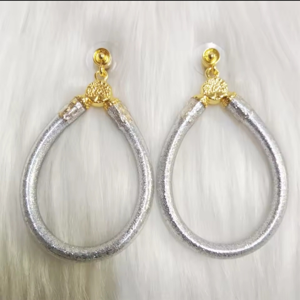 Buddha Bangles Womens Earrings Silvers